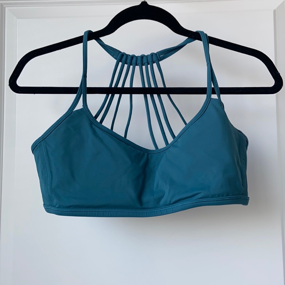 Lululemon blue bra